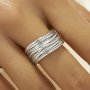 Vintage Styles Cords Ring,Solid 925 Sterling Silver Ring,Stackable Ring,Adjustable Ring 6290624