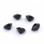 5Pcs 4MM Natural Trillion Black Onyx Faceted Cut Triangle Loose Gemstone Nature Semi Precious Stone DIY Jewelry Supplies 4160028