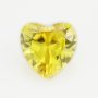 5Pcs January February April June August October November Birthstone Heart Faceted Cubic Zirconia CZ Stone DIY Loose Stone Supplies 4130020-1