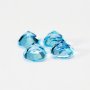2-9MM Natural Round Faceted Sky Blue Topaz Gemstone November Birthstone DIY Loose Semi Precious Gemstone DIY Jewelry Supplies 4110178