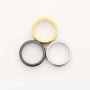 4MM Keepsake Mens' Resin Ashes Ring Settings,Channel Bezel Stainless Steel Ring Settings,Silver Gold Black Stainless Steel Ring,DIY Ring Supplies 1294591