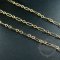 10cm 2mm plus 2x6mm 14K gold filled high quality color not tarnished cable chain DIY necklace chain supplies findings 1315016