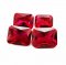 1Pcs Lab Created Emerald Cut Rectangle Ruby July Birthstone Red Faceted Loose Gemstone DIY Jewelry Supplies 4170019