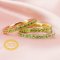 2MM Dainty August Birthstone Eternity Ring Nature Peridot Gemstone Wedding Engagement Full Band Stackable Ring Solid 14K Gold Ring 1294299