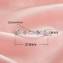 Full Band Keepsake Breast Milk Resin 2x4MM Marquise Bezel Ring Settings,Solid 14K 18K Gold Ring,Birthstone Stackable Ring,Eternity Ring 1295068