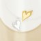 10x18MM Keepsake Breast Milk Resin Heart Bezel Pendant Settings,Simple Stainless Steel Heart Pendant Charm,DIY Pendant Supplies 1431536