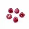 1Pcs Lab Created Round Ruby July Birthstone Red Faceted Loose Gemstone DIY Jewelry Supplies 4110166