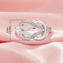 1MM Channel Keepsake Breast Milk Resin Channel Ring Settings,Infinity Solid 9K 14K 18K Gold Ring,Moissanite Art Deco Ring,DIY Ring Supplies 1294930