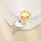 8x15MM Cloud Bezel Pendant Settings,Yellow Gold Silver Stainless Steel Pendant Charm,Art Deco Cloud Pendant,DIY Pendant Blank Supplies 1431522
