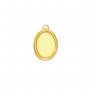 10x14MM Keepsake Breast Milk Resin Oval Bezel Pendant Settings,Minimalist Stainless Steel Oval Pendant Charm,DIY Pendant Blank Supplies 1421271