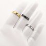 2MM Keepsake Breast Milk Resin Ashes Channel Ring Settings,Channel Bezel Stainless Steel Ring Settings,Silver Gold Black Stainless Steel Ring,DIY Jewelry Supplies 1294593