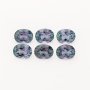 1pcs Simulated Alexandrite Oval Faceted Stone,Color Change Stone,June Birthstone,Unique Gemstone,Loose Stone,DIY Jewelry Supplies 4120145