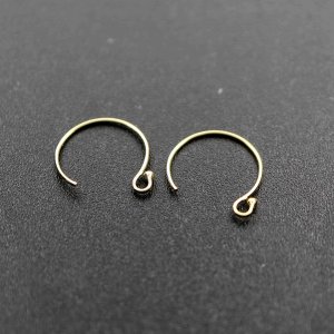 3pairs 13x16MM 14K Gold Filled Color Not Tarnished 0.66MM 22Gauge Wire Beading Earrings Hook DIY Earrings Supplies Findings 1705062