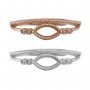 4x8MM Marquise Bezel Ring Settings Solid 925 Sterling Silver Rose Gold Plated DIY Ring for Gemstone Supplies 1294355