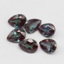 Lab Grown Alexandrite Faceted Gemstone,Pear Color Change Stone,June Birthstone,DIY Loose Gemstone Supplies 4150027