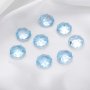 12MM Octagon Cut Nature Sky Blue Topaz Gemstone,November Birthstone,DIY Jewelry Supplies,7CT