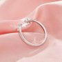 Angel Wings Moissanite Stackable Ring,Solid 14K 18K Gold Ring,Dainty Adjustable Stacker Ring,Stackable Ring,DIY Ring Supplies 1294993