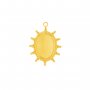 10x14MM Oval Bezel Stainless Steel Pendant Settings,Yellow Gold Silver Oval Pendant Charm,Sun Pendant,DIY Pendant Blank 1421268