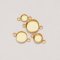 1PCS Keepsake Breast Milk Resin 14K Gold Filled Round Pendan Bezelt,Round Bezel Charm Setting With Two Loops,Minimalist Charm,DIY Pendant Supplies 1411352