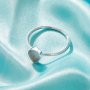 Keepsake Breast Milk Resin Pear Bezel Ring Settings,Solid Back Solid 925 Sterling Silver Ring,Minimalist Pear Ring,DIY Ring Supplies 1294950