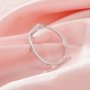 Keepsake Breast Milk Resin Hexagon Bezel Ring Settings,Bypass Shank Solid 14K 18K Gold Ring,Art Deco Ring,Solid Back Ring,DIY Ring Supplies 1295057