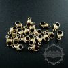 5pcs 4.8x9mm 14K gold filled high quality color not tarnished oval trigger clasp lobster clasp DIY jewelry necklace chain supplies findings 1525005