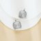 12MM Cushion Square Stainless Steel Pendant Settings,Minimalist Square Pendant Charm,Simple Square Pendant,DIY Pendant Blank 1431544