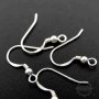 10Pcs 18.9MM Solid 925 Sterling Silver Hook Earrings DIY Supplies Findings 1702159