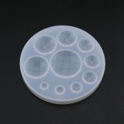 Facted Round Breast Milk Cabochon Silicone Mold Epoxy Resin Keepsake DIY Jewelry Making Supplies 1507048