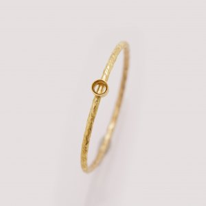 1PCS 1MM Wire Dainty Ring With 2MM Round Stone Settings,14K Gold Filled Ring,Minimalist Ring,Hammered Gold Rings,Dainty Gold Filled Ring 1294745