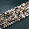 1 string15inch string,about 38pcs,10mm round shape natural brown white mix color banded agate loose beads findings supplies 3110170