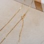 0.9MM Solid 18K Yellow Gold Necklace,Au750 Necklace,18K Gold Cable Necklace,DIY Necklace Chain Supplies 16''+2'' 1315027