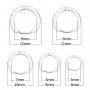 Minimalist Round Circle Hoop Earrings with CZ Stones,Solid 925 Sterling Silver Ear Hooks,Simple Earring,DIY Earrings Supplies 1706121