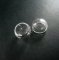 5pcs 15mm diameter 10mm height transparent glass dome cover DIY settings supplies findings 3070056