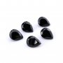 1Pcs Pear Black Spinel Faceted Cut Loose Gemstone Natural Semi Precious Stone DIY Jewelry Supplies 4150007