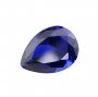 1Pcs Lab Created Pear Sapphire September Birthstone Blue Faceted Loose Gemstone DIY Jewelry Supplies 4150009