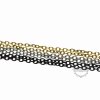 1pcs 50-60cm stainless steel silver gold black rolo twist thick necklace chain DIY jewelry supplies 1320003-1