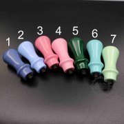 55MM Long Macaron Color Pink Green Blue Wood Handle for Sealing Wax Seal Stamp Head 1507007