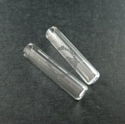 5pcs 6x27mm transparent tube glass bottle 3mm mouth perfume vial pendant wish charm DIY supplies 1800130