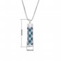Hollow Leaf Aroma Diffuser Pendnat Necklace Stainless Steel Perfume Diffuser with Sponge 1190072