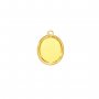 12x14MM Keepsake Breast Milk Resin Oval Bezel Pendant Settings,Minimalist Stainless Steel Oval Pendant Charm,DIY Pendant Blank Supplies 1421270