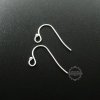 10Pcs 12*22 MM 925 Solid Sterling Silver Earrings Hoop DIY Jewelry Findings Supplies 1702064
