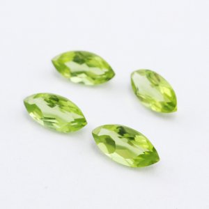 1Pcs Marquise Green Peridot August Birthstone Faceted Cut Loose Gemstone Natural Semi Precious Stone DIY Jewelry Supplies 4120130