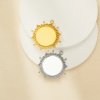 Keepsake Breastmilk Stainless Steel Round Bezel Pendant,Vintage Styles Art Deco Round Pendant Charm,Silver Gold Pendant,DIY Pendant Supplies 1411440