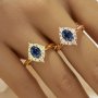 5x7MM Oval Color Change Simulated Alexandrite Ring,Luxury Solid 925 Sterling Silver Rose Gold Plated Ring,June Birthstone Adjustable Ring 6220350