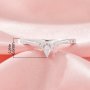 Curved Moissanite Stackable Ring,Solid 14K 18K Gold Ring,Vintage Styles Stacker Ring,Stackable Ring,DIY Ring Supplies 1294999