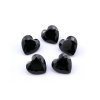 1Pcs 4-8MM Heart Black Spinel Faceted Cut Loose Gemstone Natural Semi Precious Stone DIY Jewelry Supplies 4130011
