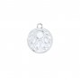 5MM Keepsake Breast Milk Resin Round Bezel Sun Star Pendant Settings,Gold Plated Stainless Steel Pendant,Vintage Styles Sun Pendant 1411427