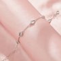 Keepsake Breast Milk Resin Kite Cut Bezel Bracelet Settings,Solid 925 Sterling Silver Bracelet,Minimalist Kite Cut Bracelet,DIY Bracelet Supplies 7''+2''1900337-1