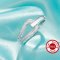 Keepsake Breast Milk Resin Channel Ring Settings,Solid 925 Sterling Silver Ring,Art Deco Solid Back Ring,DIY Ring Supplies 1295053-1
